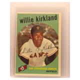 Willie Kirkland 1959 Topps