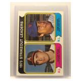 Nolan Ryan & Tom Seaver 1974 Topps leaders