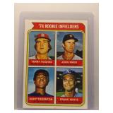 Frank White 1974 Topps rookie