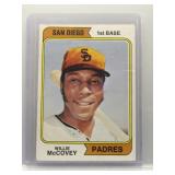 Willie McCovey 1974 Topps