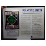 1961 World Series patch Yankees-Reds