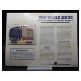 1956 World Series patch Yankees-Dodgers