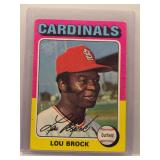 Lou Brock 1975 Topps
