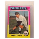 Sparky Lyle 1975 Topps
