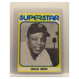Willie Mays 1980 TCMA Superstars