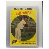 Bill White 1959 Topps rookie