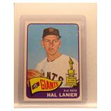 Hal Lanier 1965 Topps rookie cup