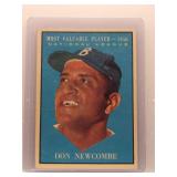 Don Newcombe 1961 Topps MVPs