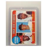 Bob Gibson, Veale 1969 Topps leaders