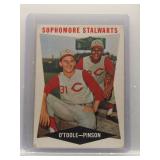 Vada Pinson Soph Stalwarts 1961 Topps