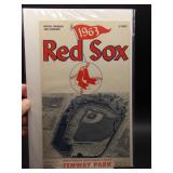 1963 Red Sox program home-opener vs Orioles