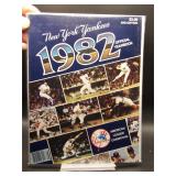 1982 Yankees yearbook