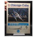 1984 Cubs program Ryno cover