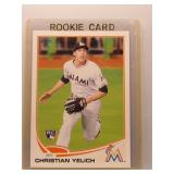 Christian Yelich 2013 Topps rookie