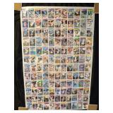 1985 Topps uncut sheet *15 HoF, Ryno, Dawson,...