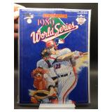 1989 World Series program A's-Giants