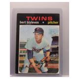 Bert Blyleven 1971 Topps rookie