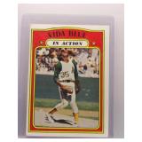 Vida Blue 1972 Topps In Action