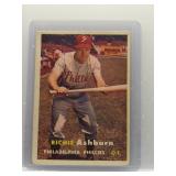 Richie Ashburn 1957 Topps