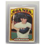 Dave Kingman 1972 Topps rookie