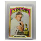 Chris Chambliss 1972 Topps rookie cup