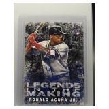 Ronald Acuna, Jr. 2018 Topps Legends in the...