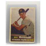 Bill Mazeroski 1957 Topps rookie