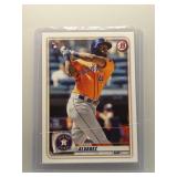 Yordan Alvarez 2019 Bowman rookie