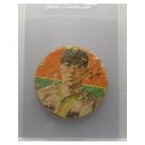 1940s disc Menko Japanese red & green