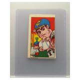 Pitcher & Batter 1960s Menko Japanese cartoon