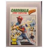 Garry Templeton 1977 Topps rookie cup