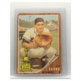 Joe Torre 1962 Topps rookie