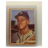 Tony Cloninger 1962 Topps