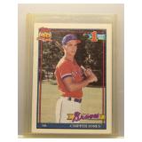 Chipper Jones 1991 Topps rookie