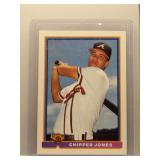 Chipper Jones 1991 Bowman rookie