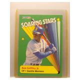 Ken Griffey, Jr. 1990 Fleer Soaring Stars
