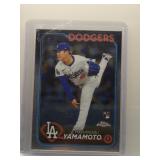 Yoshi Yamamoto 2024 Topps Chrome rookie
