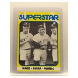 Roger Maris, Yogi Berra & Mickey Mantle 1980...