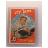 Yogi Berra 1959 Topps *paper loss