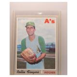 Rollie Fingers 1970 Topps first solo