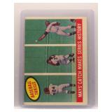 Willie Mays 1959 Topps Baseball Thrills
