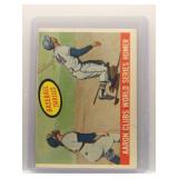 Hank Aaron 1959 Topps Baseball Thrills