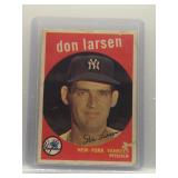 Don Larsen 1959 Topps