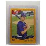 Joe Mauer 2002 Topps rookie