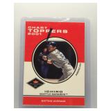 Ichiro 2001 Fleer Platinum rookie batting average