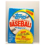 1989 Topps Baseball Sealed Wax Pack
