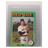 Bill 'Spaceman' Lee 1975 Topps Mini
