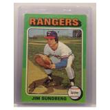 Jim Sundberg 1975 Topps rookie