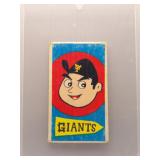 Yomiuri Giants manga cartoon 1950s Menko Japanese