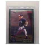 Kazuhiro Sasaki 2001 Topps Chrome rookie cup